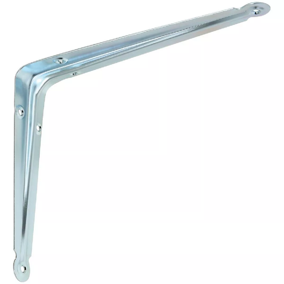 National Hardware 8 In. x 10 In. Zinc-Plated Steel Shelf Bracket