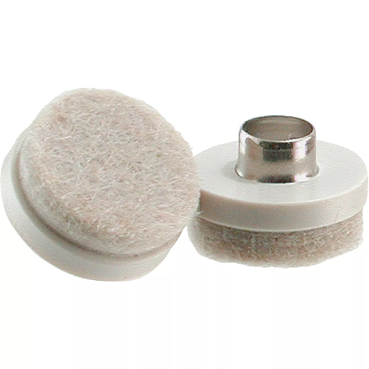 Do it 7/8 In. Round Nail on Furniture Glide, (8-Pack)