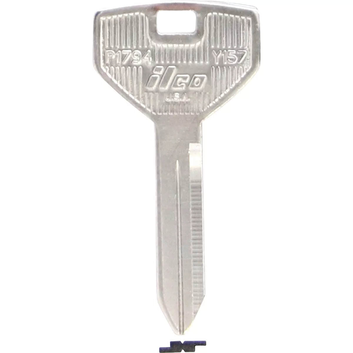 ILCO Chrysler Nickel Plated Automotive Key Y157 / P1794 (10-Pack)