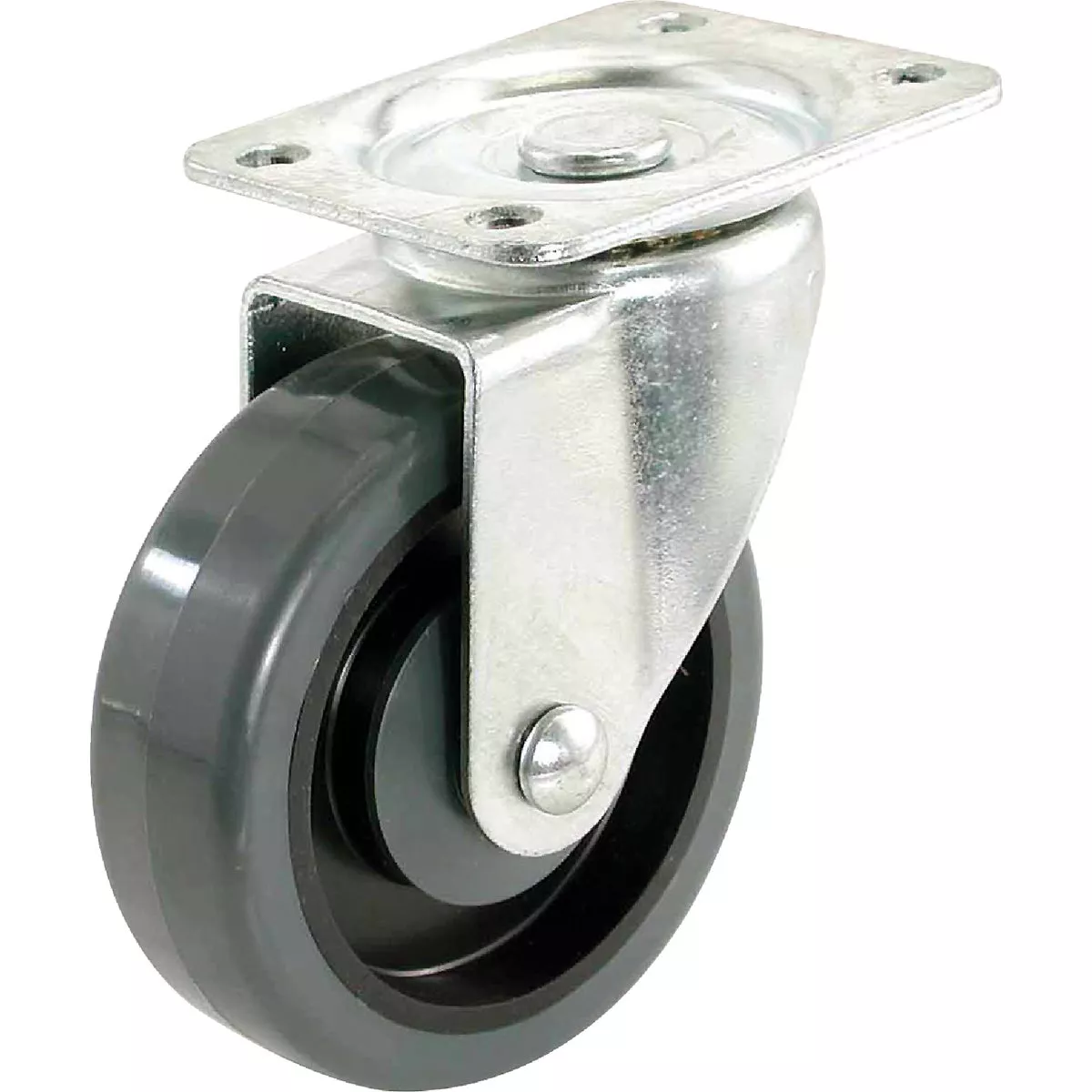 Shepherd Hardware 4 In. Medium-Heavy-Duty Polypropylene Swivel Plate Caster