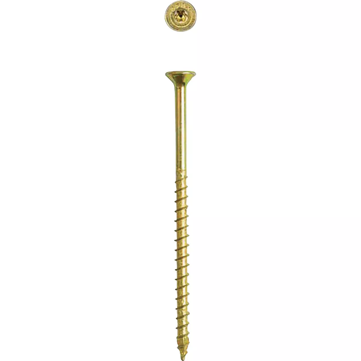 SPAX #10 x 3 In. T20 Plus Flat Head Yellow Zinc (Interior) Wood Screw (322 Ct.)