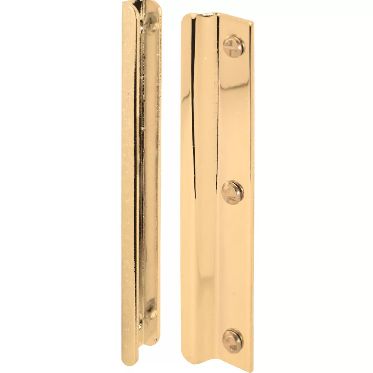 Defender Security 7 In. Polished Brass Entry Door Latch Shield | Do it Best, image size:1200x1200