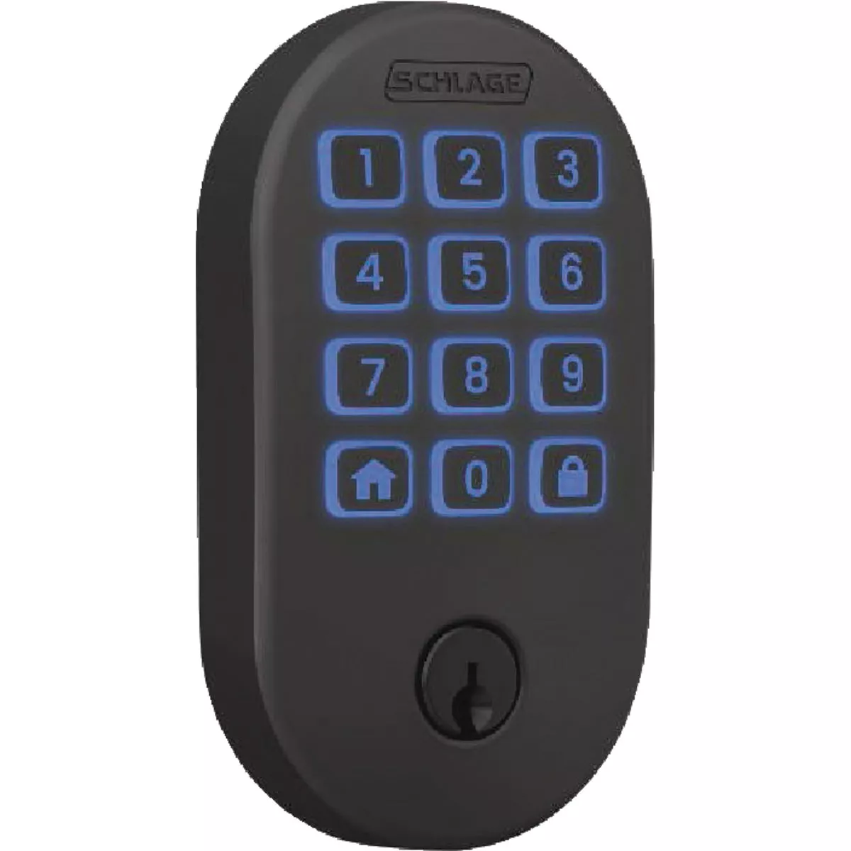 Schlage Arrive Remsen Matte Black Smart WiFi Deadbolt - photo 3