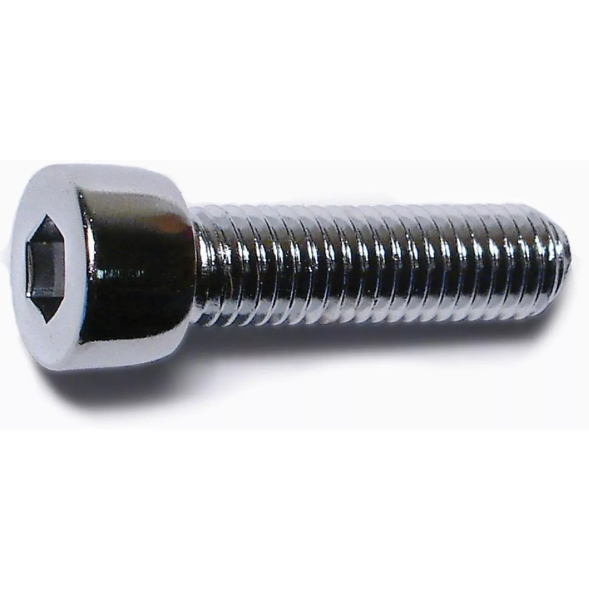 Midwest Fastener 8mm-1.25 x 30mm Chrome Plated Class 12.9 Steel Coarse Thread Knurled Head Hex Socket Cap Screws (10 Ct.)