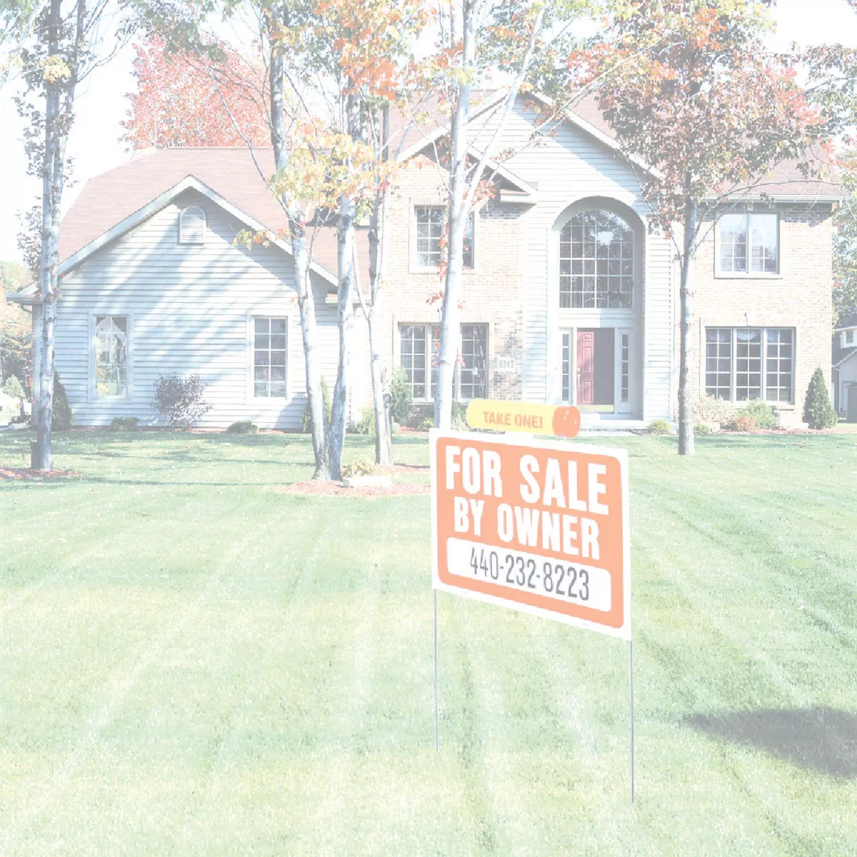 Hy-Ko Plastic with Metal Frame Sign, For Sale By Owner - photo 3