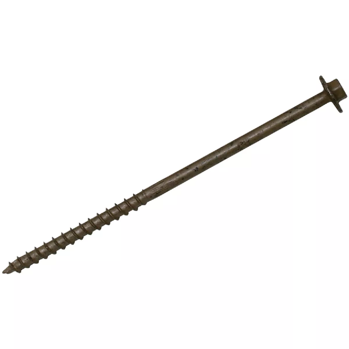 Simpson Strong-Tie 0.195 In. 6 In. Large Hex Washer Structure Screw (12 Ct.)