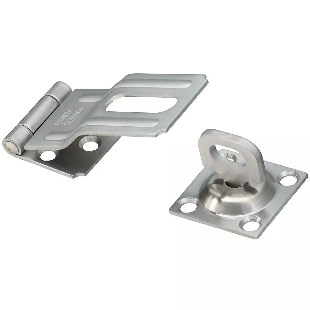 National Hardware 3-1/4 In. Stainless Steel Swivel Hasp