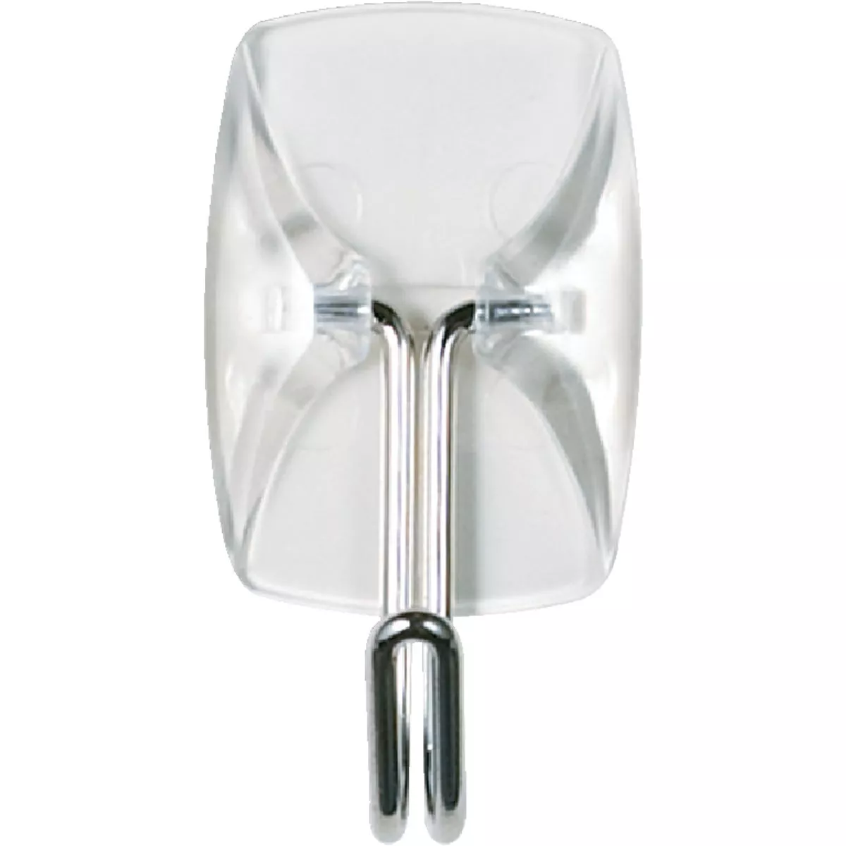 Command Small Clear Wire Hook with Clear Strips, 3 Hooks, 4 Strips - photo 3