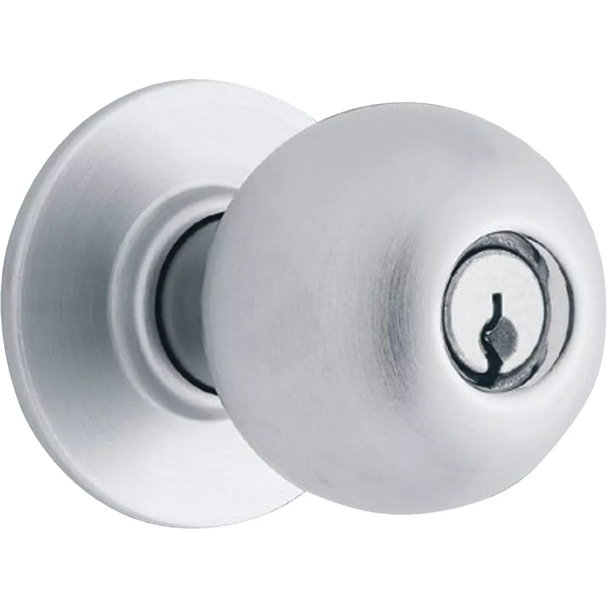 Schlage Satin Chrome Storeroom Door Knob Lockset