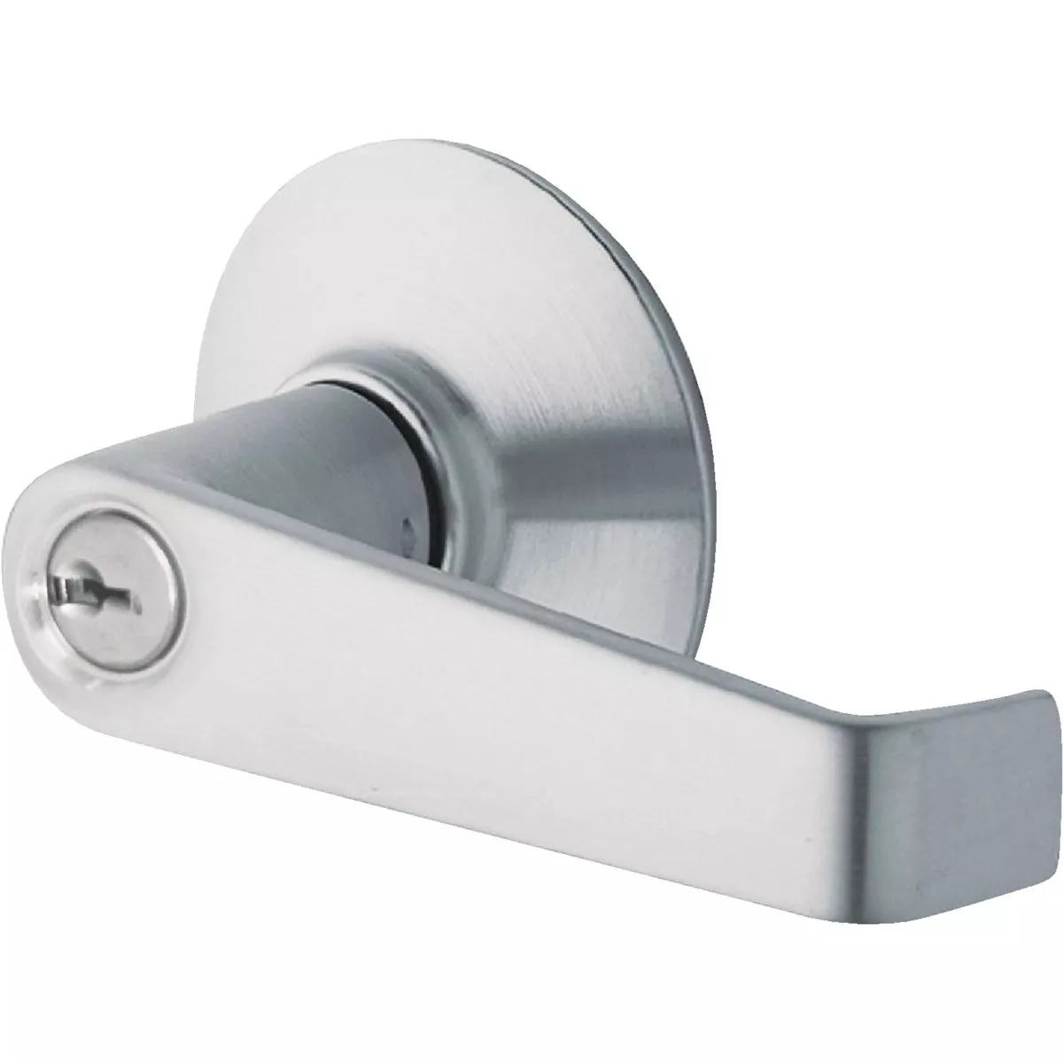 Schlage Satin Chromium-Plated Storeroom Door Lever