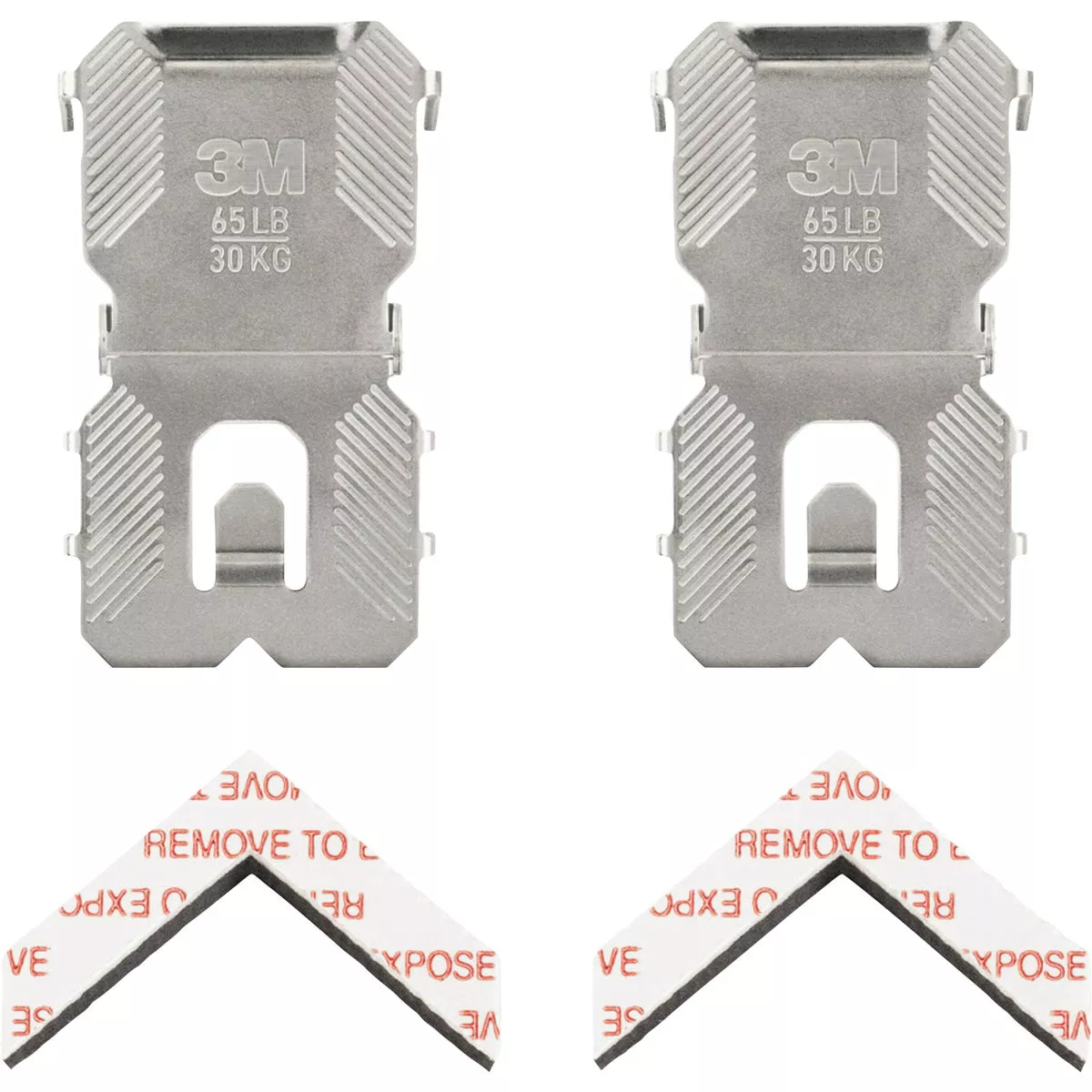 3M Claw Drywall Picture Hanger with Temporary Spot Marker, Holds 65 Lb., 2 Hangers, 2 Markers - photo 2