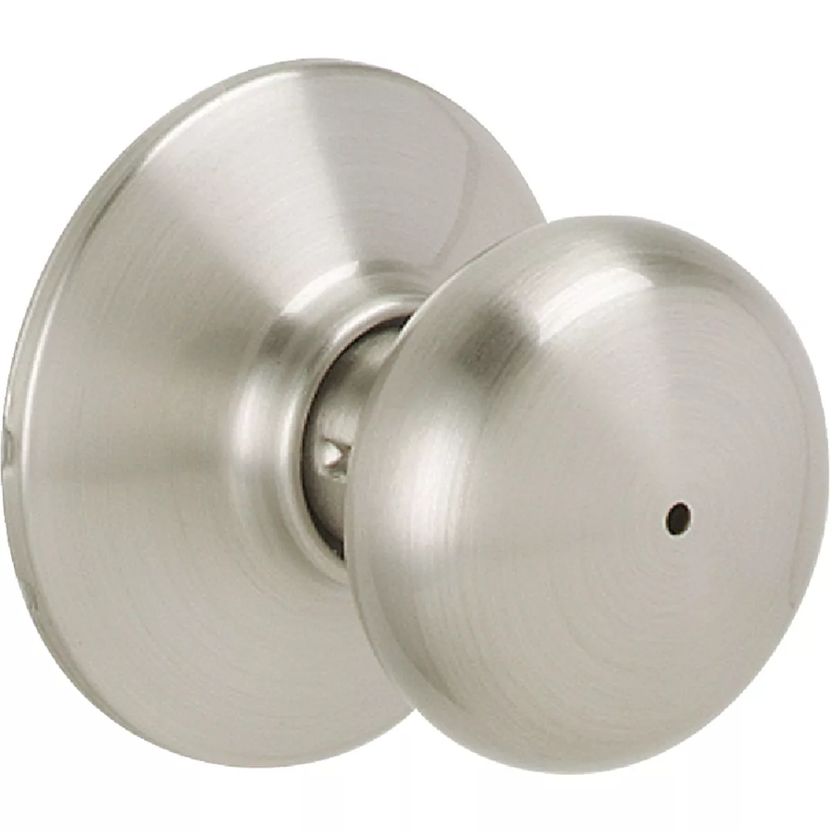 Schlage Plymouth Satin Nickel Bed & Bath Door Knob