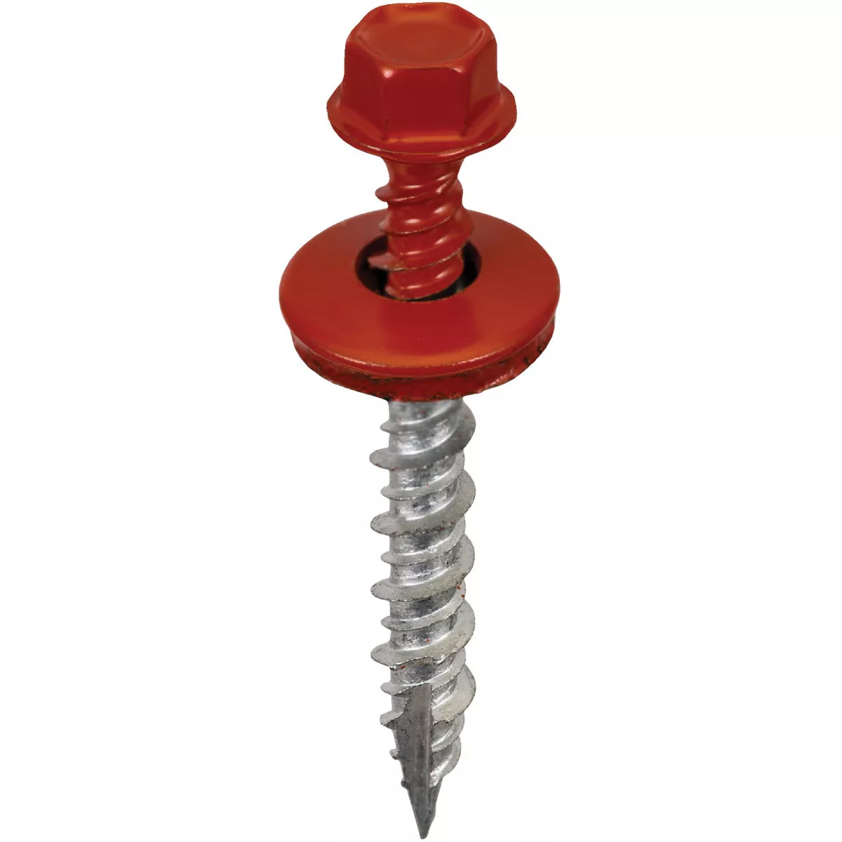 Acorn International 1-1/2 In. Washered Red Metal To Wood Screw (250 Ct ...