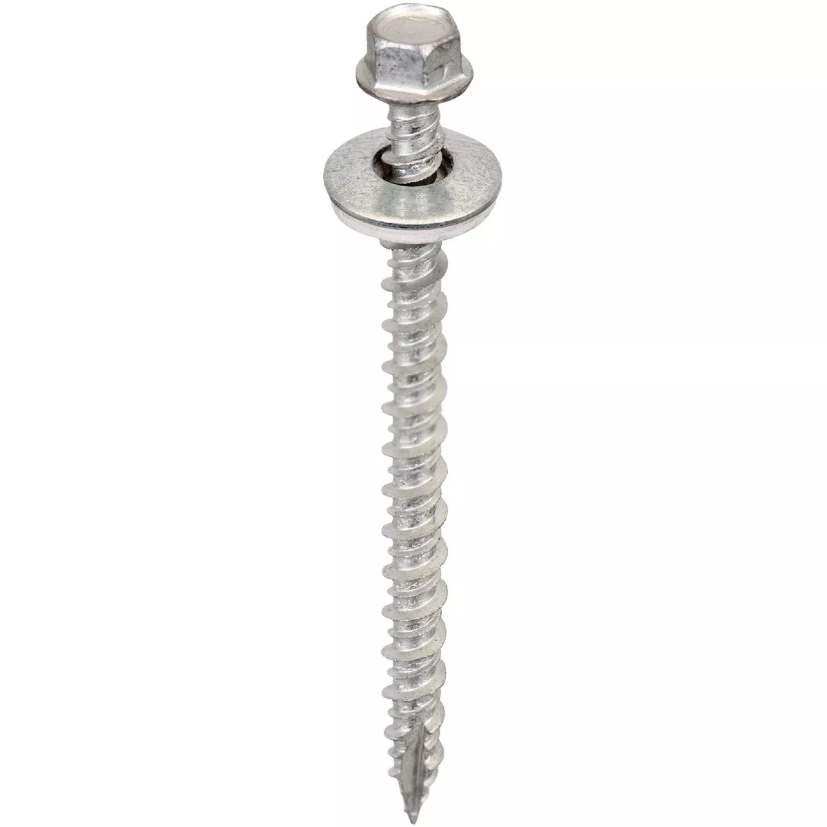 Acorn International 2-1/2 In. Washered Galvanized Metal To Wood Screw (250 Ct.)