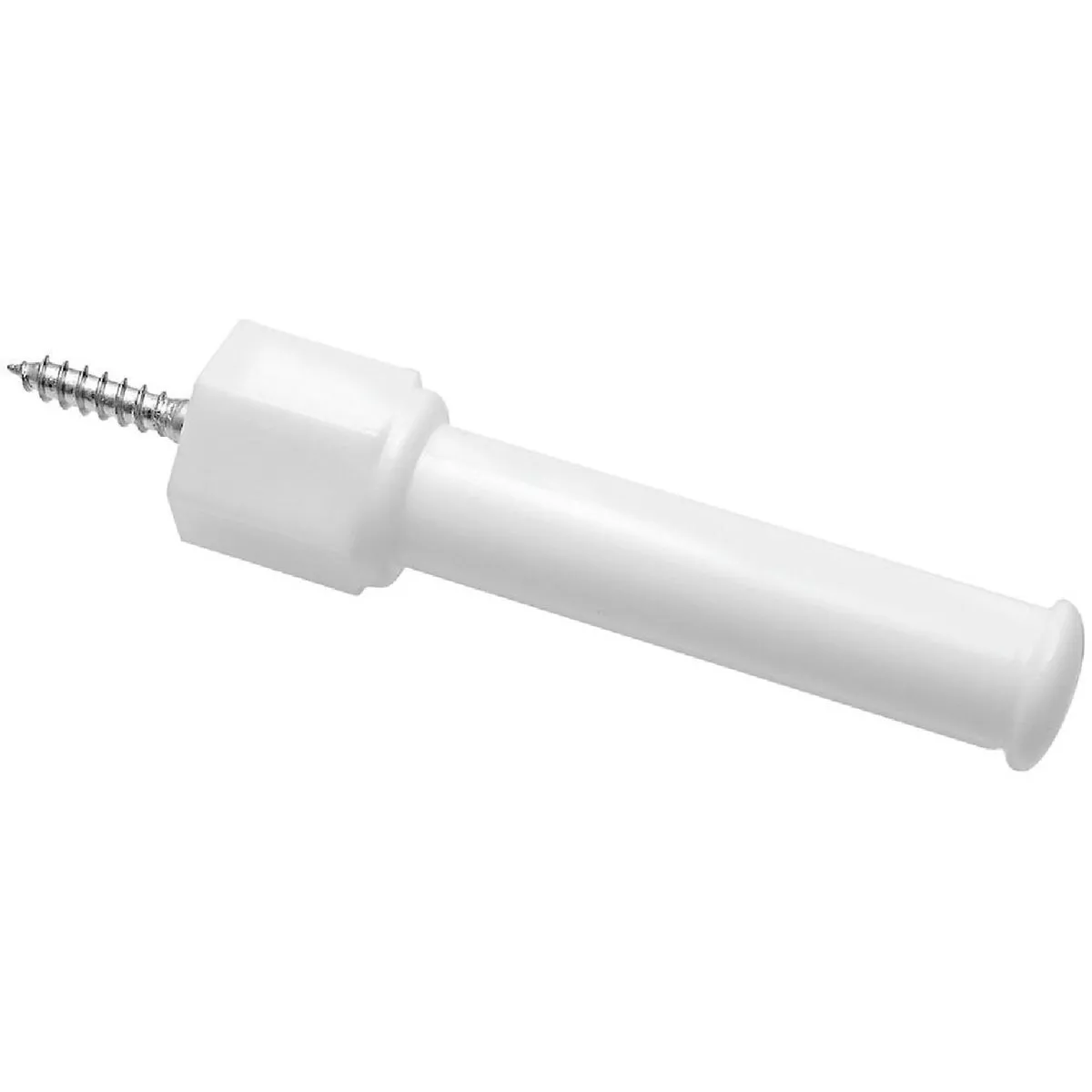 National 3-1/4 In. White Soft Jamb Door Stop (2-Pack)