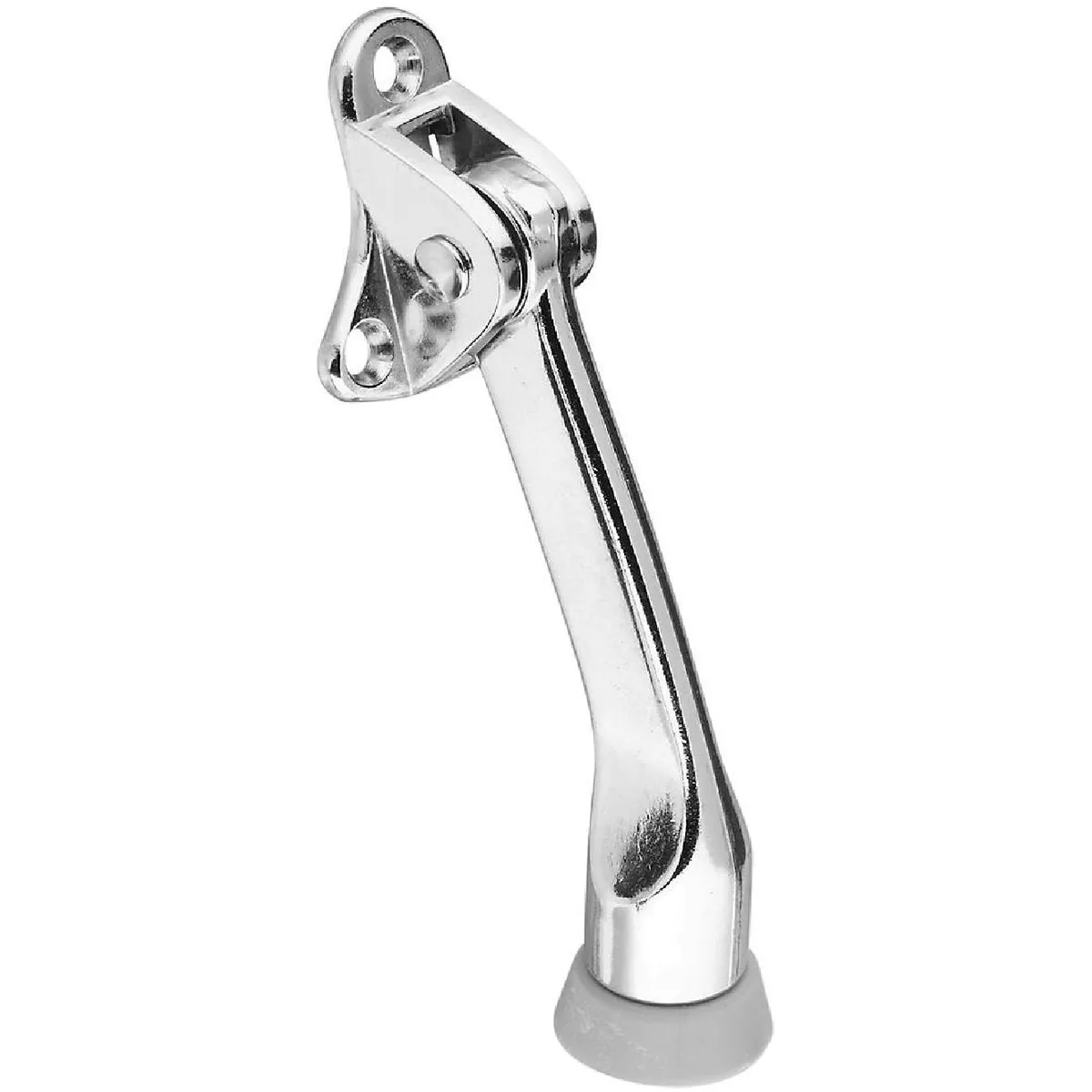 National Hardware 4 In. Chrome Kickdown Door Holder