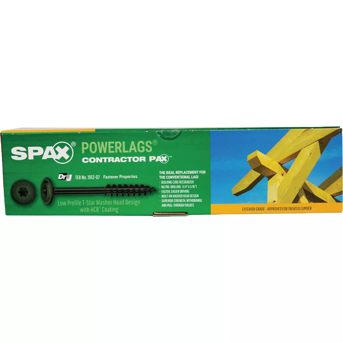 SPAX Powerlag 5/16 In. x 10 In. T40 Washer Head HCR (Exterior Rated) Lag Screw (50 Ct.) - photo 5