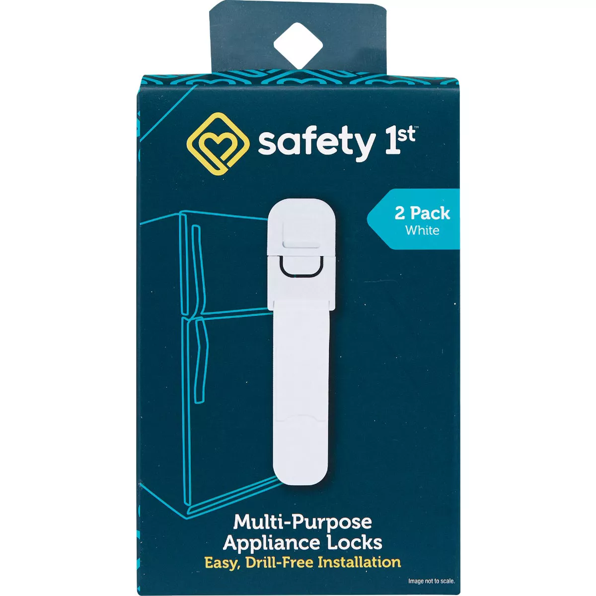 Safety 1st Multi-Purpose White Appliance Lock (2-Pack) - photo 2