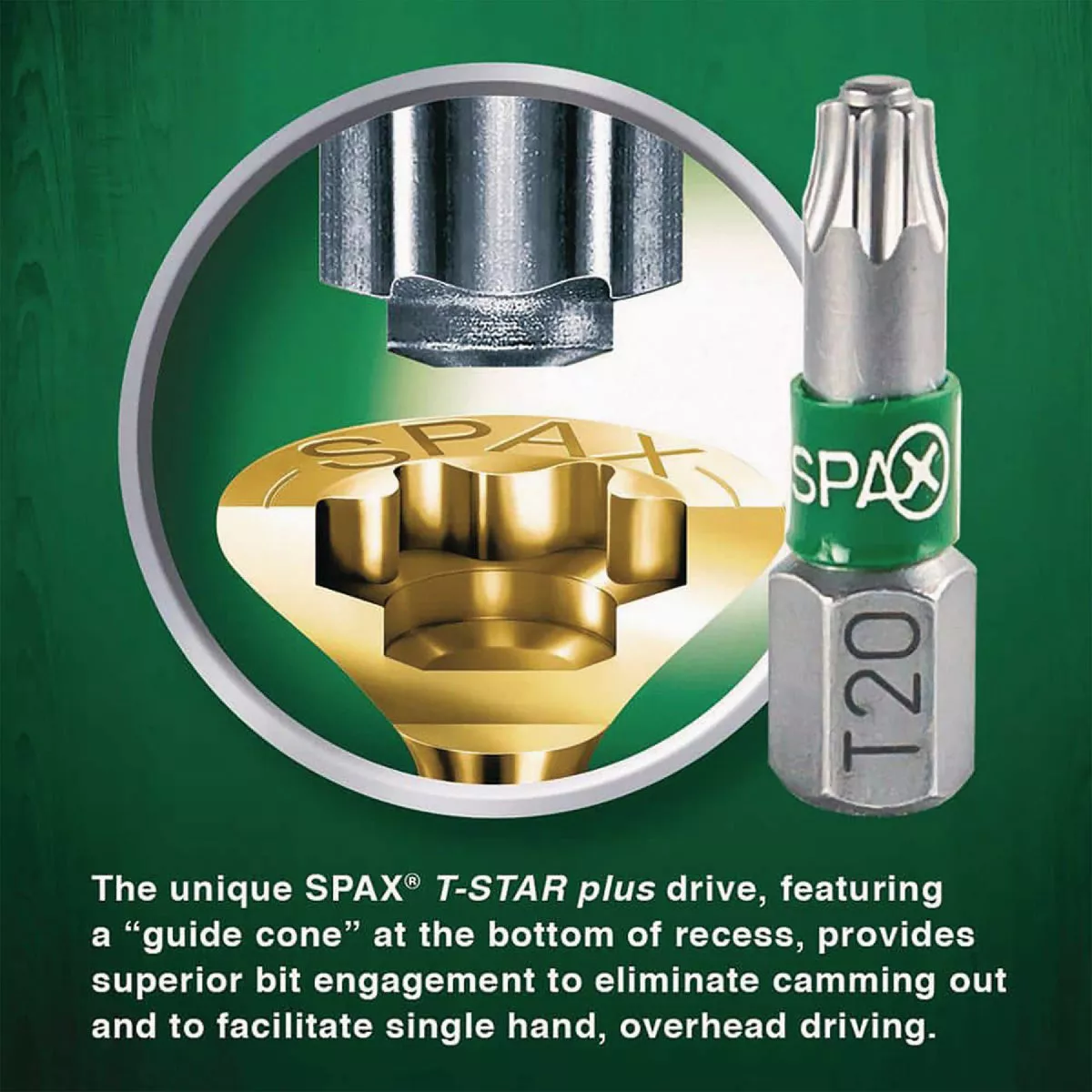 SPAX #9 x 2 In. T20 Plus Flat Head 304 Stainless Steel (Exterior Rated) Wood Screw (125 Ct.) - photo 4