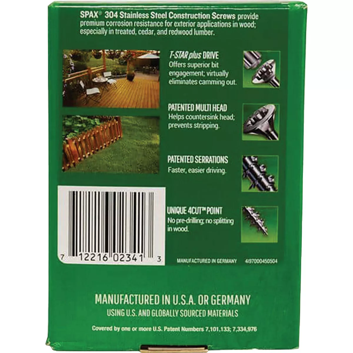 SPAX #9 x 2 In. T20 Plus Flat Head 304 Stainless Steel (Exterior Rated) Wood Screw (125 Ct.) - photo 7