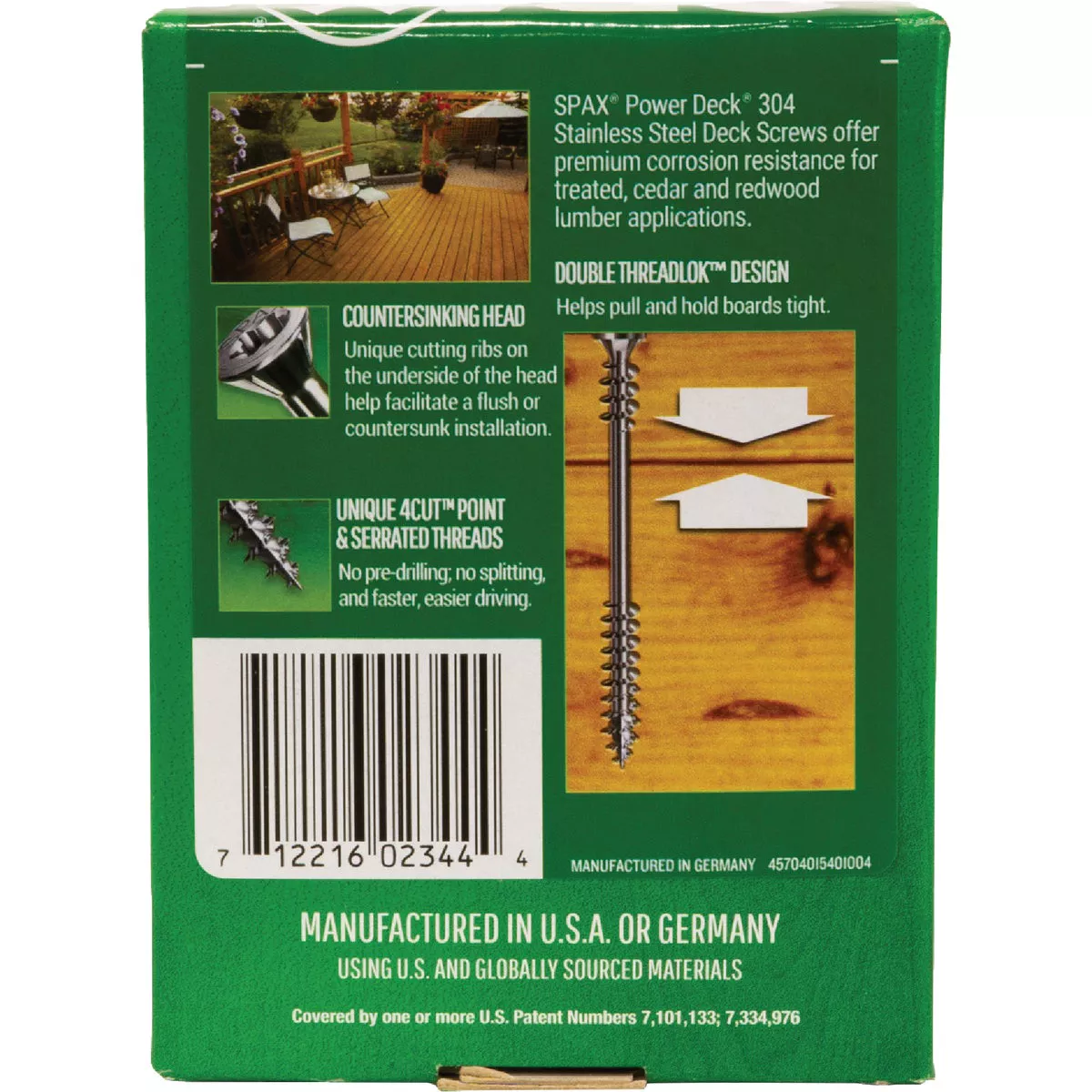 SPAX PowerDeck #8 x 1-5/8 In. T20 Plus Trim Head 304 Stainless Steel (Exterior Rated) Deck Screw (170 Ct.) - photo 7
