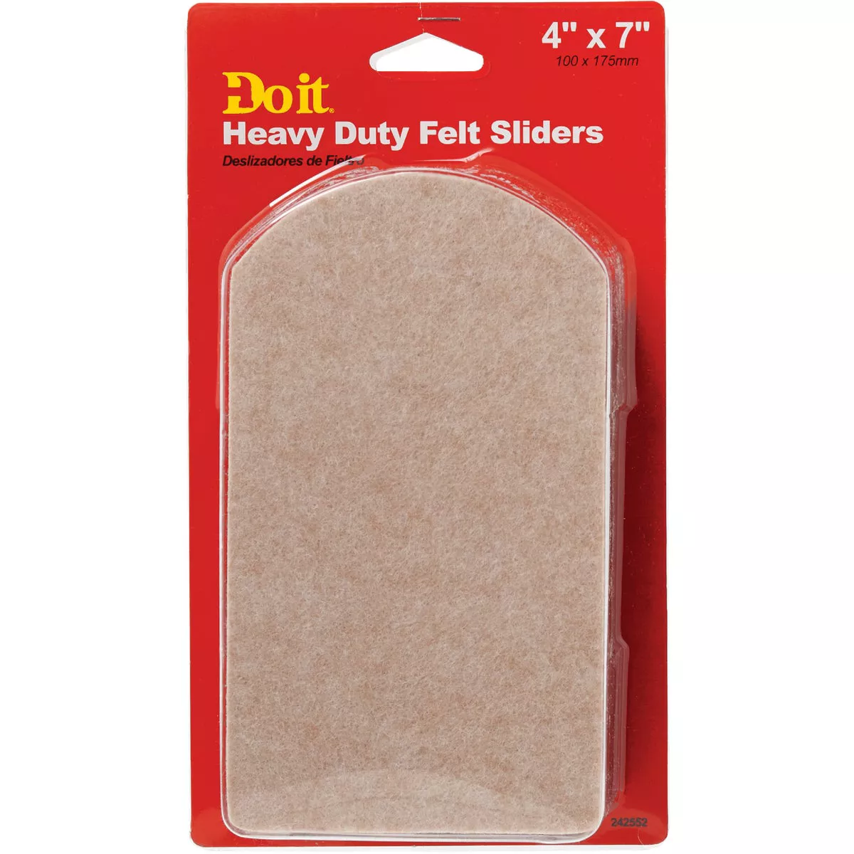 Do it 7 In. x 4 In. Heavy-Duty Rectangle Mover's Pads, (4-Pack) - photo 2