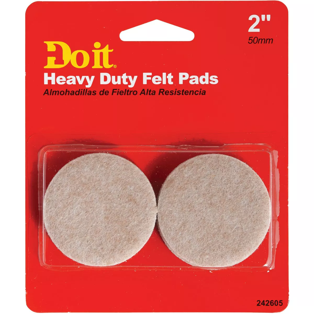 Do it 2 In. Round Self Adhesive Heavy-Duty Furniture Glide, (4-Pack) - photo 2