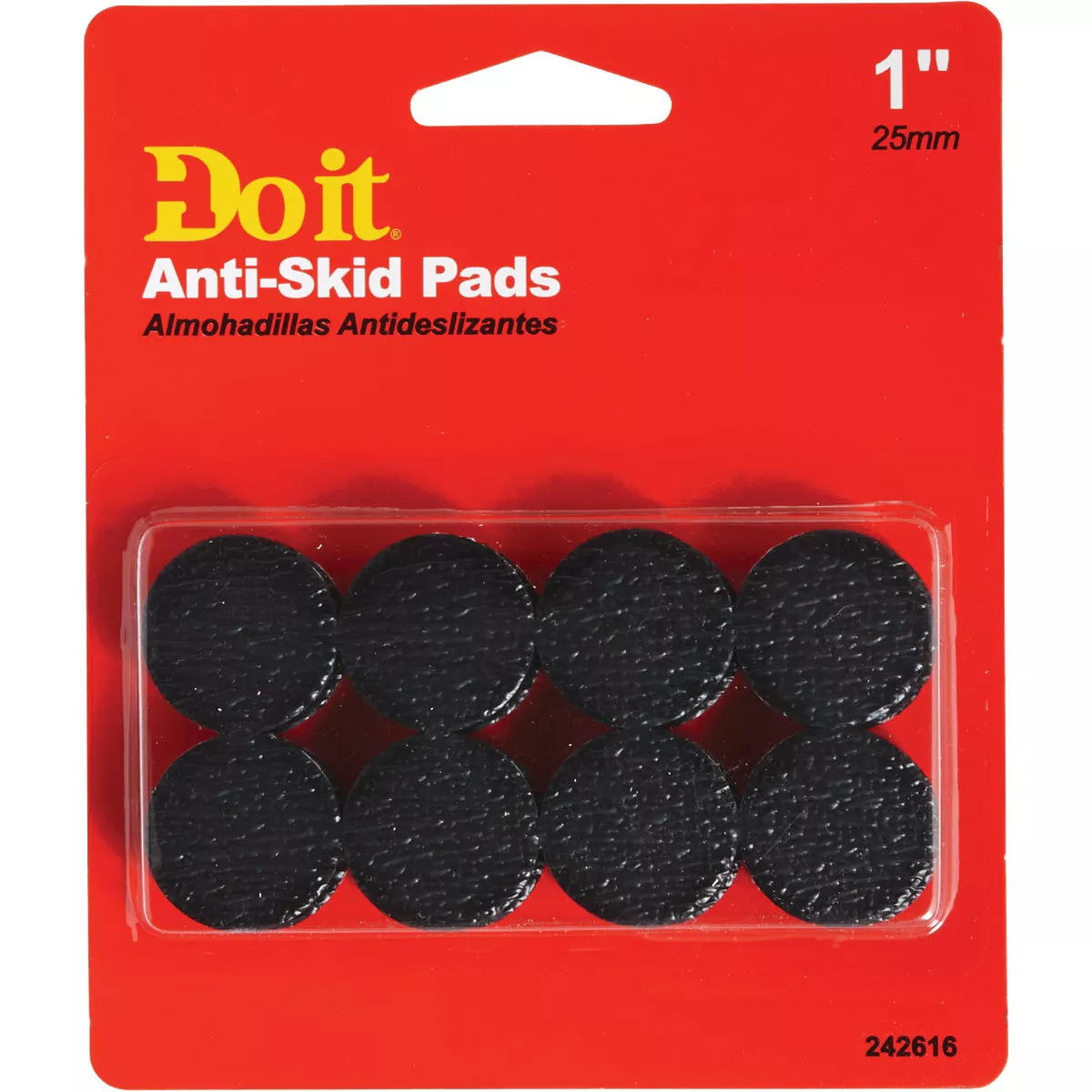 Do it 1 In. Round Anti Skid Furniture Pad (16-Pack) - photo 2