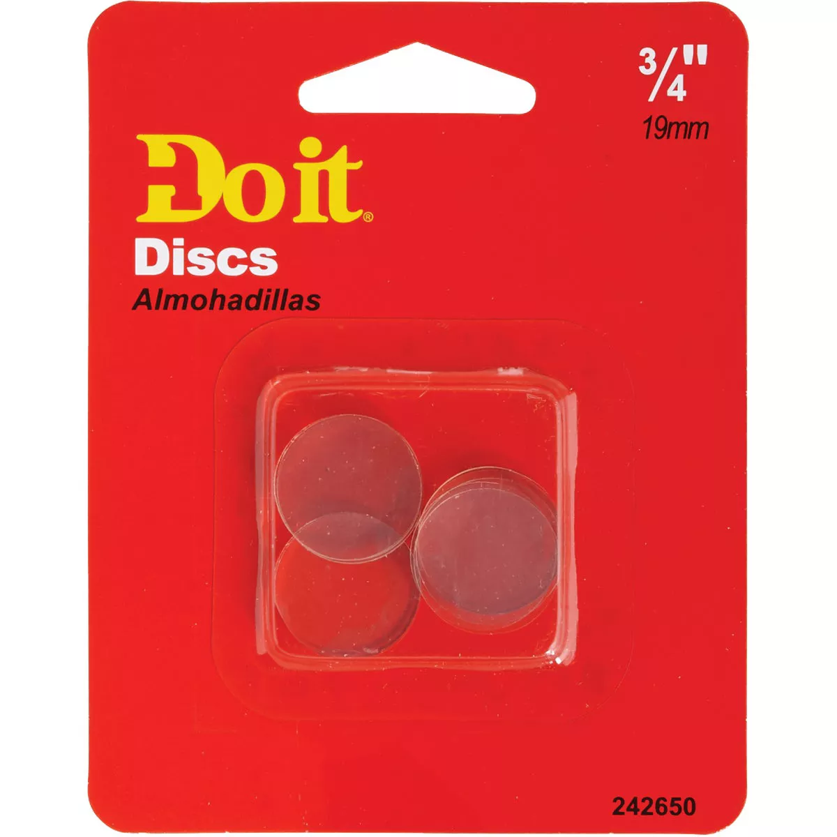 Do it 3/4 In. Round Clear Furniture Bumpers, (10-Count) - photo 2
