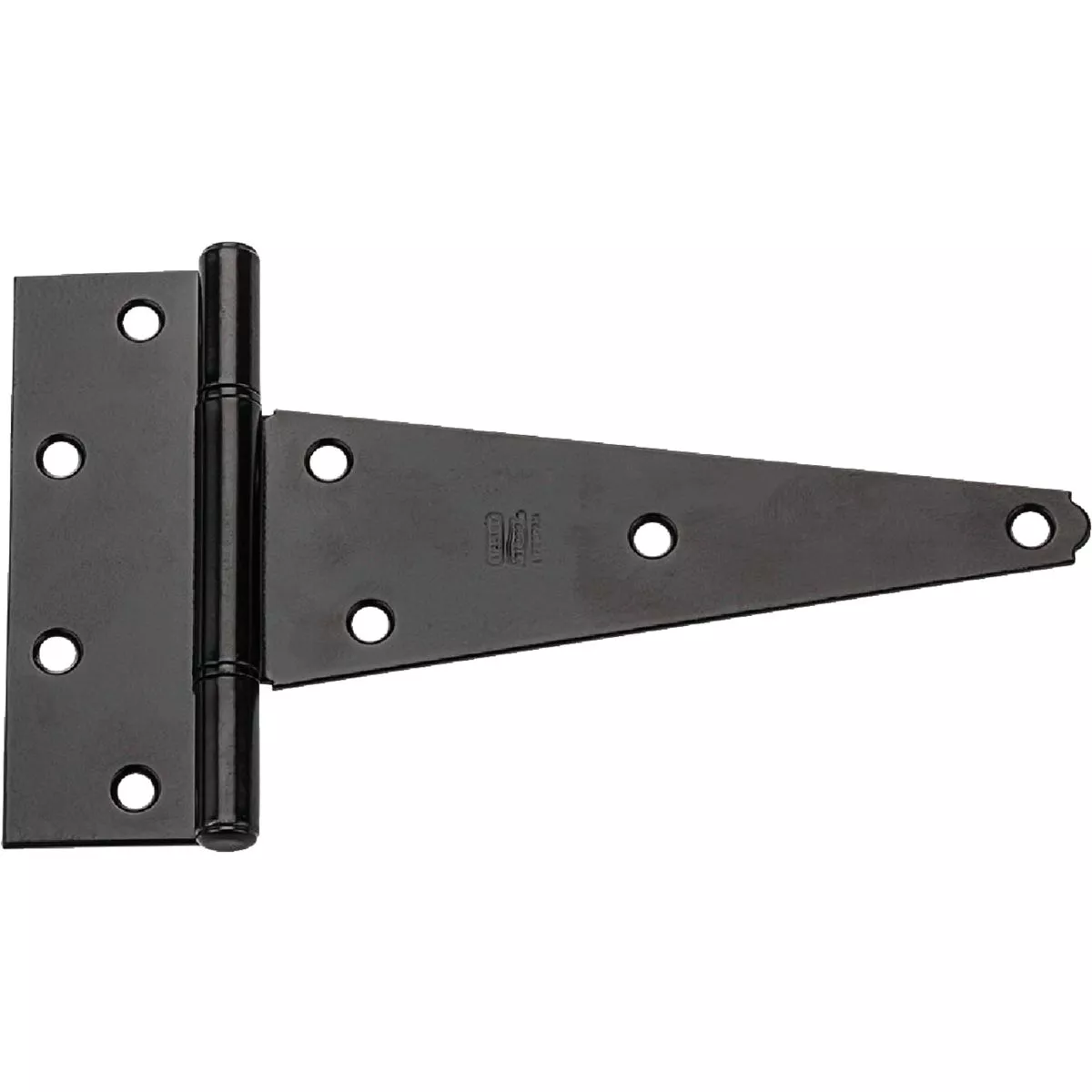 National Hardware V286 8 In. Black Heavy-Duty Tee Hinge (2-Pack)
