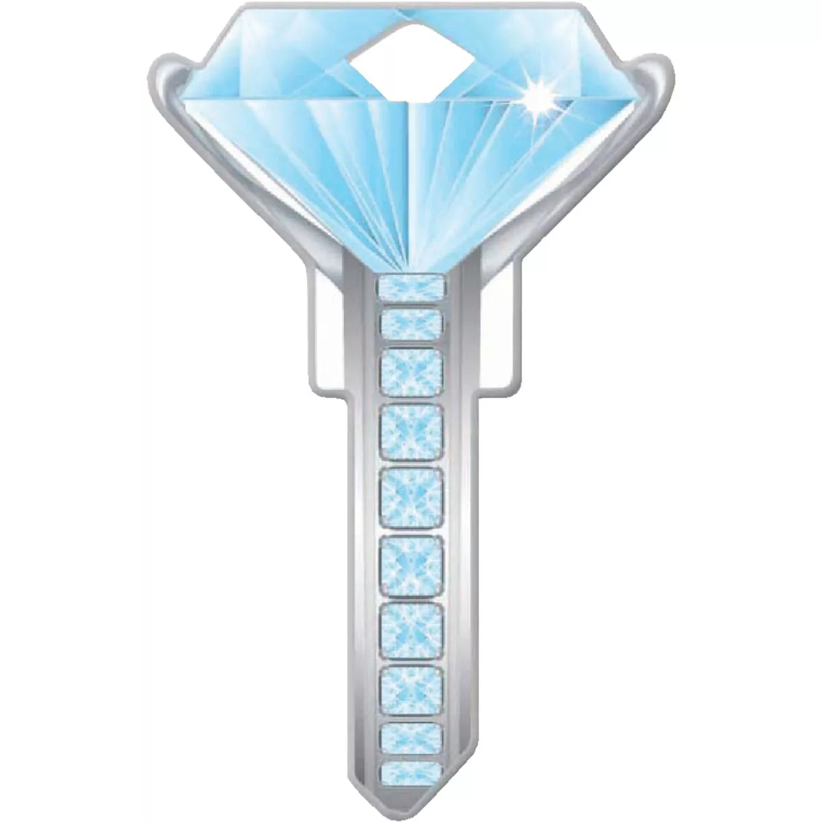 Lucky Line Diamond Design Decorative House Key, SC1 | Do it Best