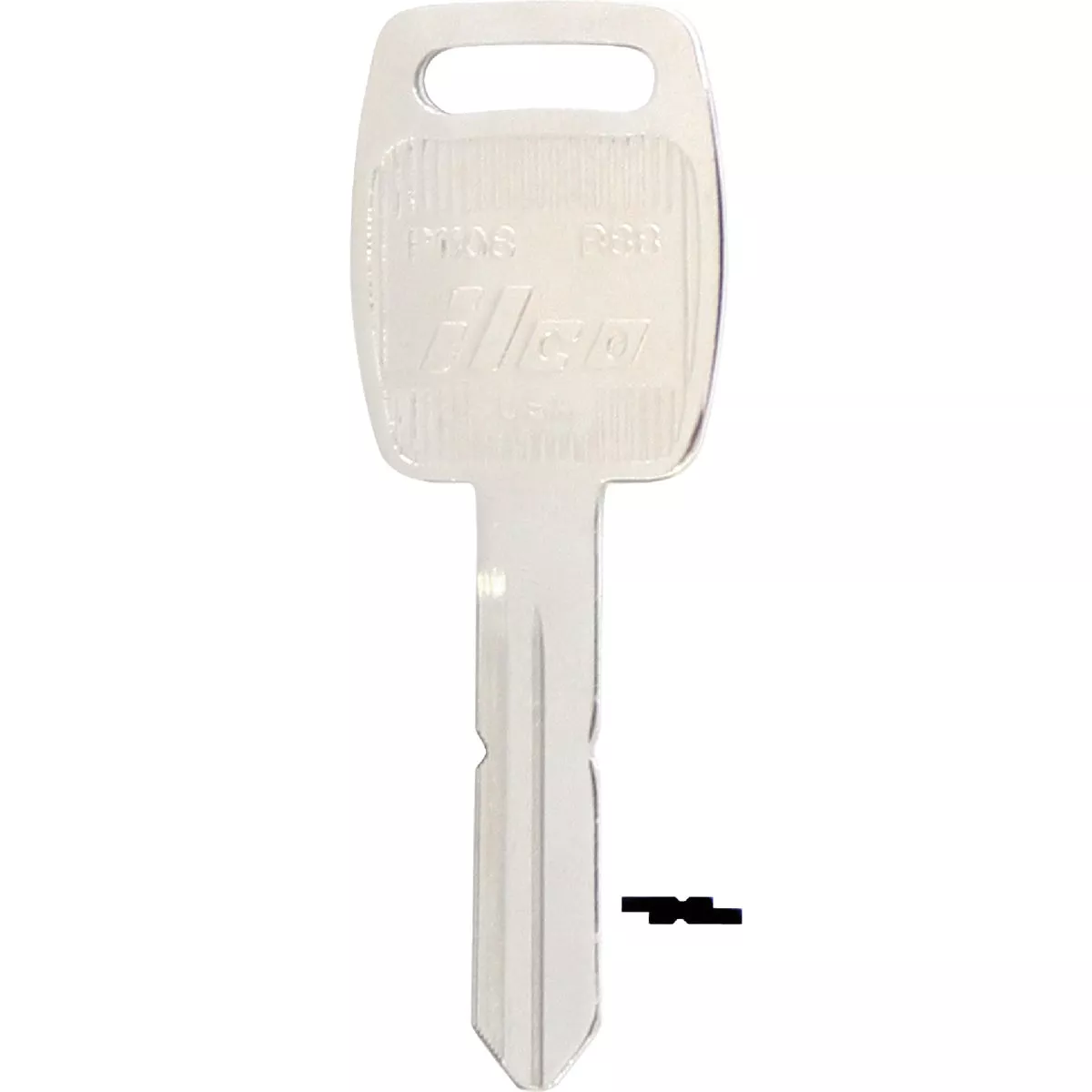 ILCO GM Nickel Plated Automotive Key, B88 / P1108 (10-Pack) | Do it Best