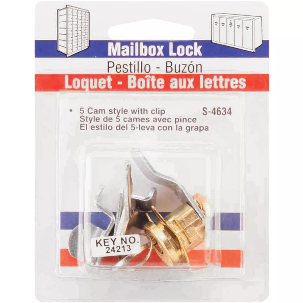 Prime-Line Spring Clip Design Mailbox Lock - photo 2