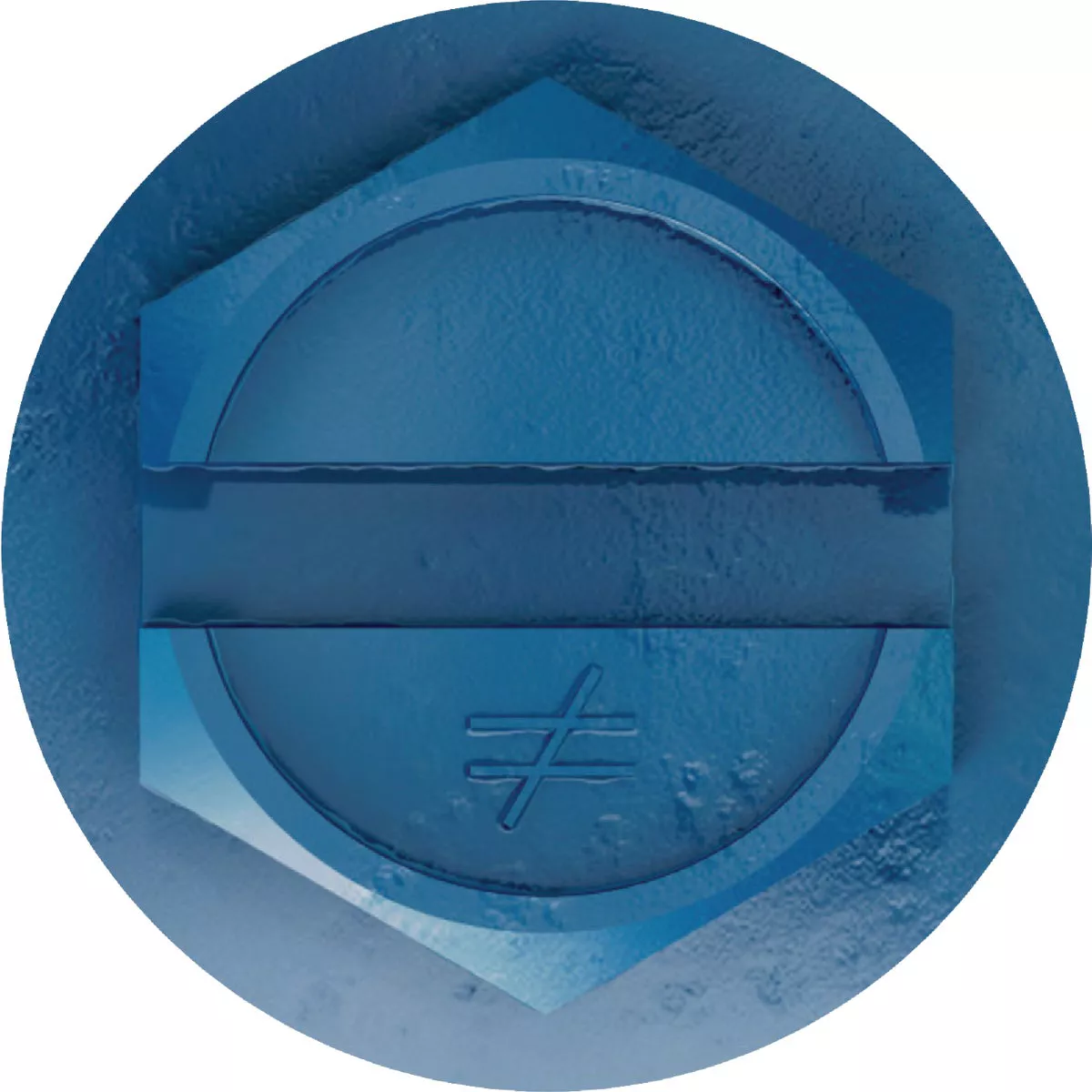 Simpson Strong-Tie Titen Turbo 1/4 In. x 2-1/4 In. Hex-Head Concrete and Masonry Screw, Blue (8-Count) - photo 2