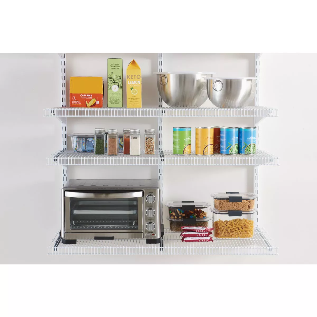 Rubbermaid 36 In. 3-Shelf Pantry Kit - photo 2