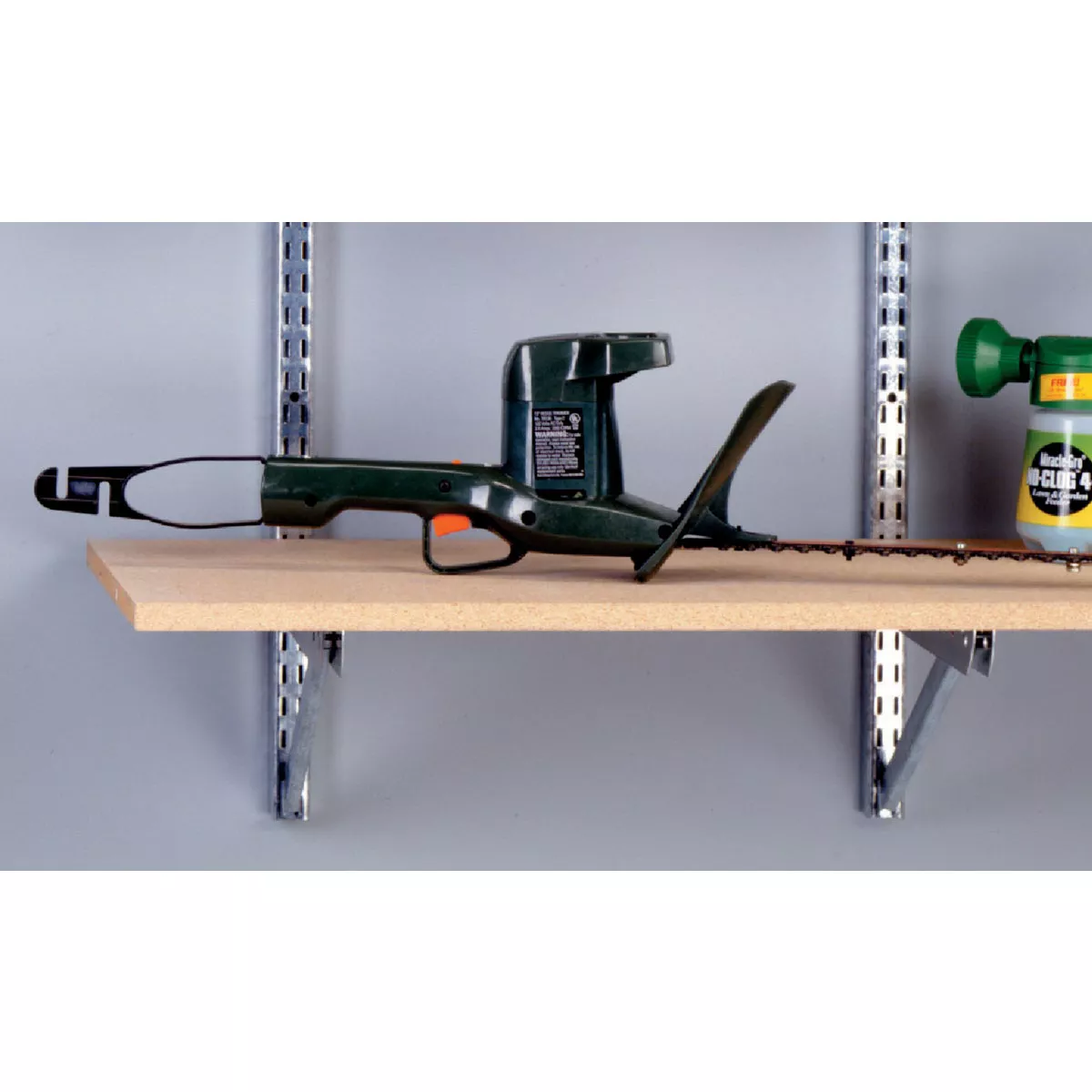 John Sterling Fast-Mount 13 In. Galvanized Steel Supported Shelf Bracket - photo 2
