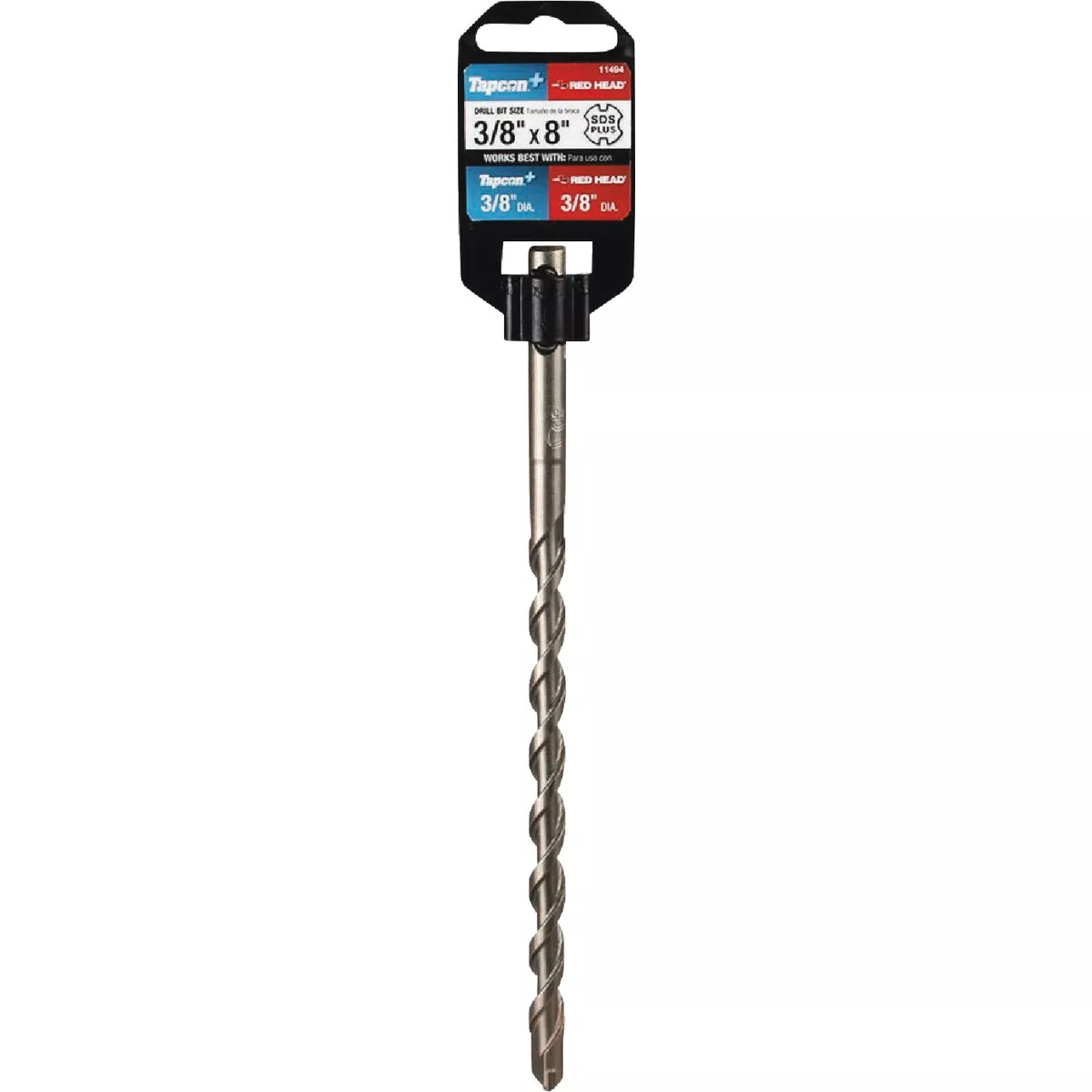 Tapcon 3/8 In. x 8 In. SDS-Plus Rotary Hammer Drill Bit