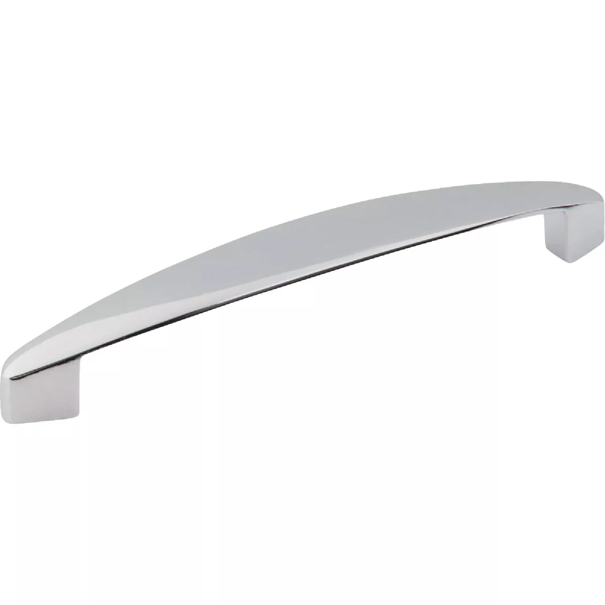 Elements Belfast 5-9/16 Overall Length Polished Chrome Asymmetrical Cabinet Pull