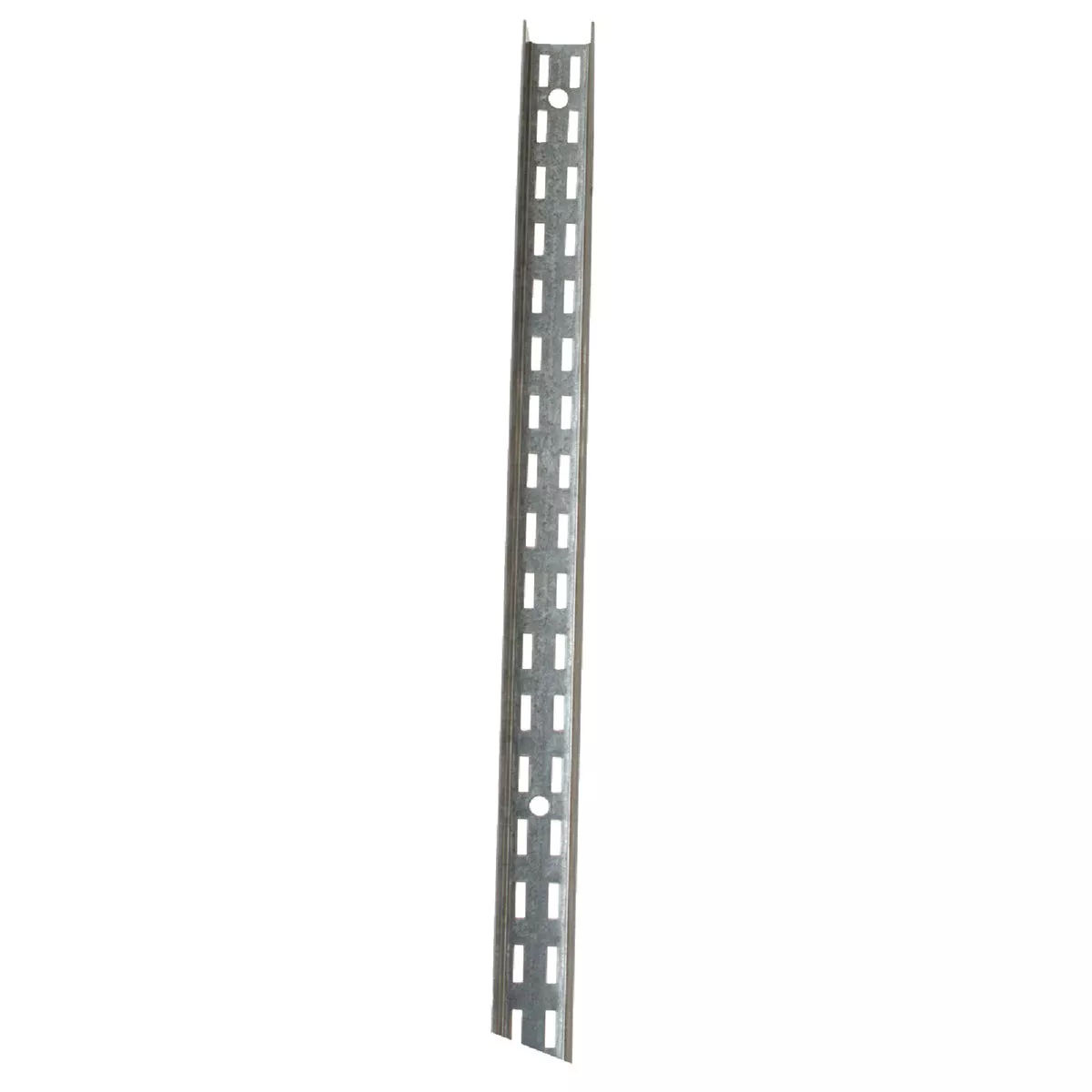 John Sterling Fast-Mount 72 In. Galvanized Steel Double-Slot Shelf Standard