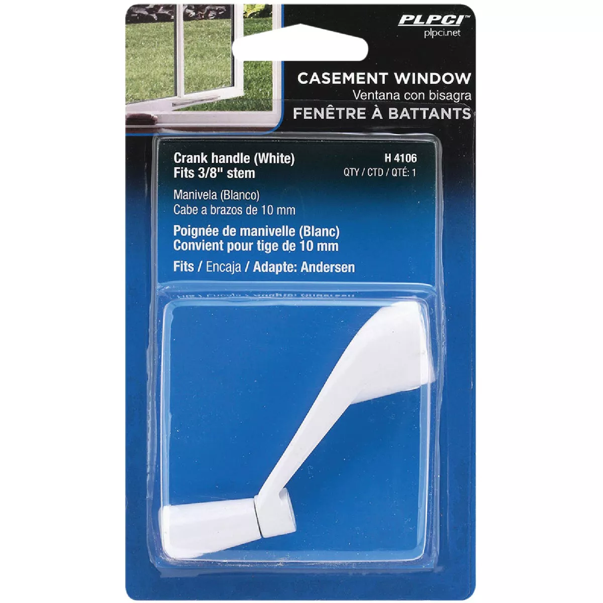 Prime-Line 3/8 In. White Crank Handle - photo 2