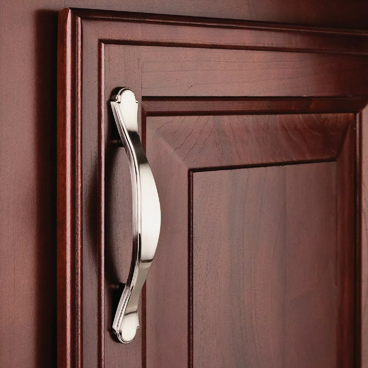 Elements Gatsby 5-1/4 In. Overall Length Satin Nickel Cabinet Pull - photo 3
