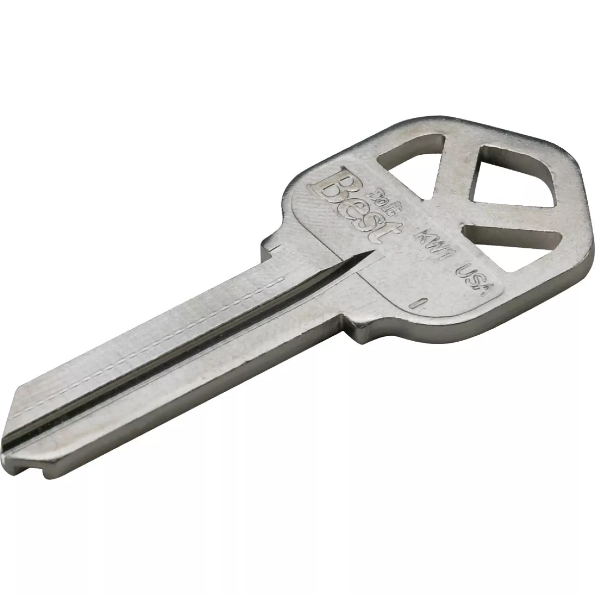 Do it Best Kwikset Nickel Plated House Key, KW1 / 1176-250 DIB (250-Pack) - photo 2