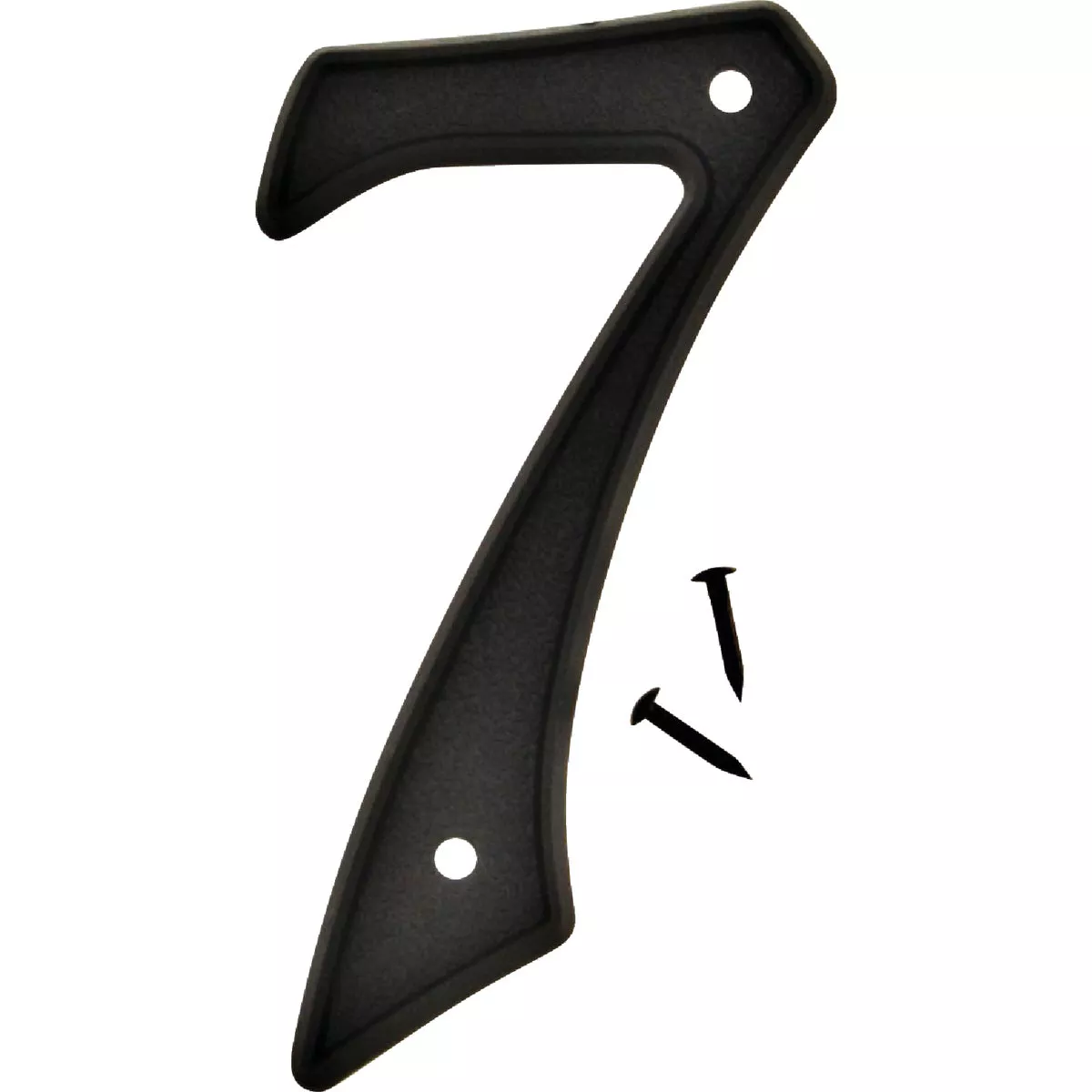 Hy-Ko 4 In. Black House Number Seven