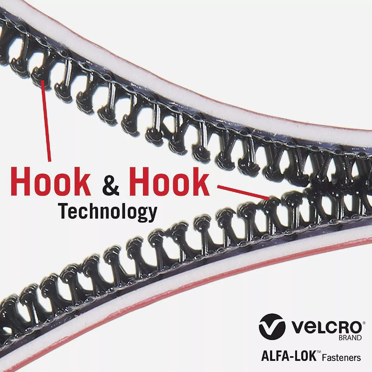 Velcro Brand Alfa-Lok 1 In. x 3 In. 10 Lb. Capacity Black Tape Strips (2 Sets) - photo 2