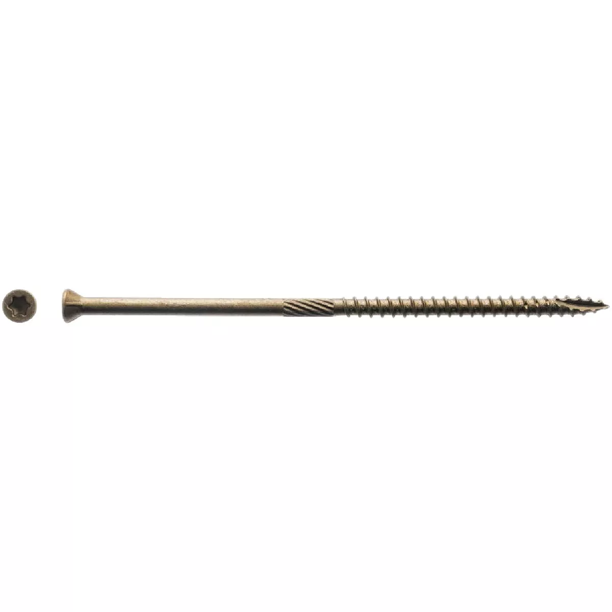 Big Timber #9 x 5 In. Bronze Star Drive Trim Head Wood Screw (1 Lb.) - photo 2