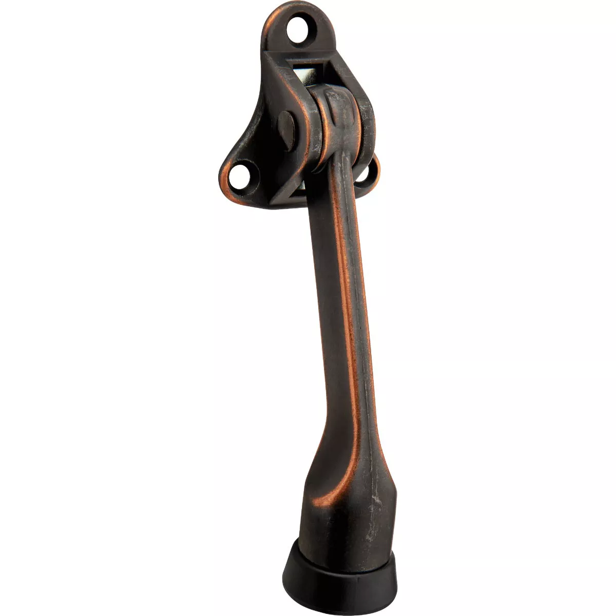 National Hardware 5 In. Oil Rubbed Bronze Kickdown Door Stop