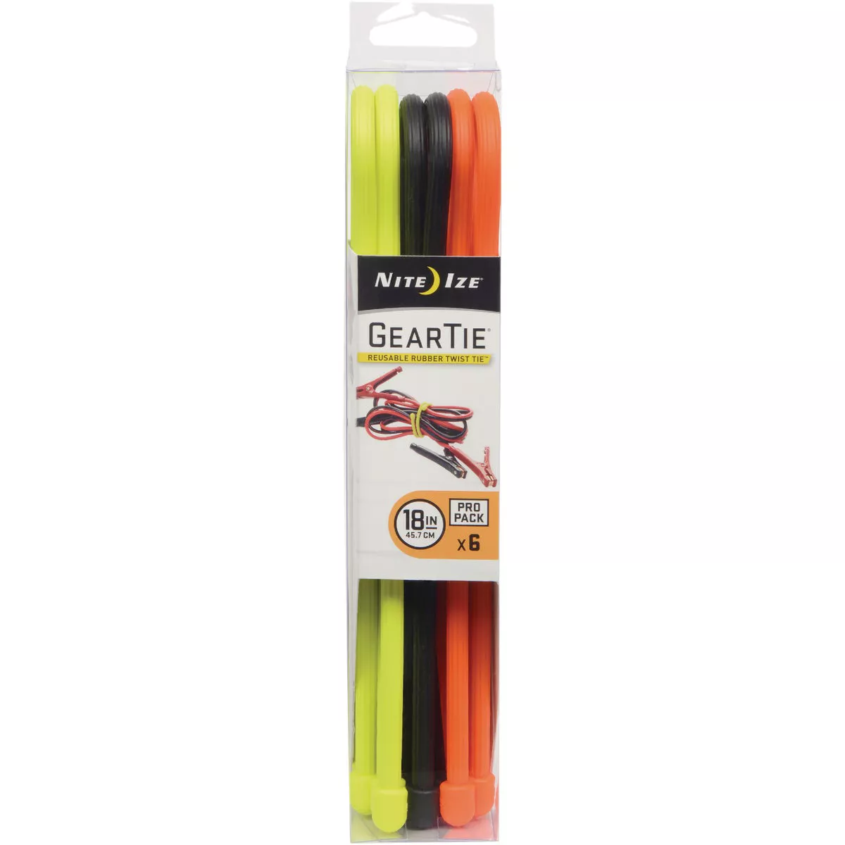 Nite Ize Gear Tie 18 In. ProPack Twist Tie (6-Pack) - photo 2