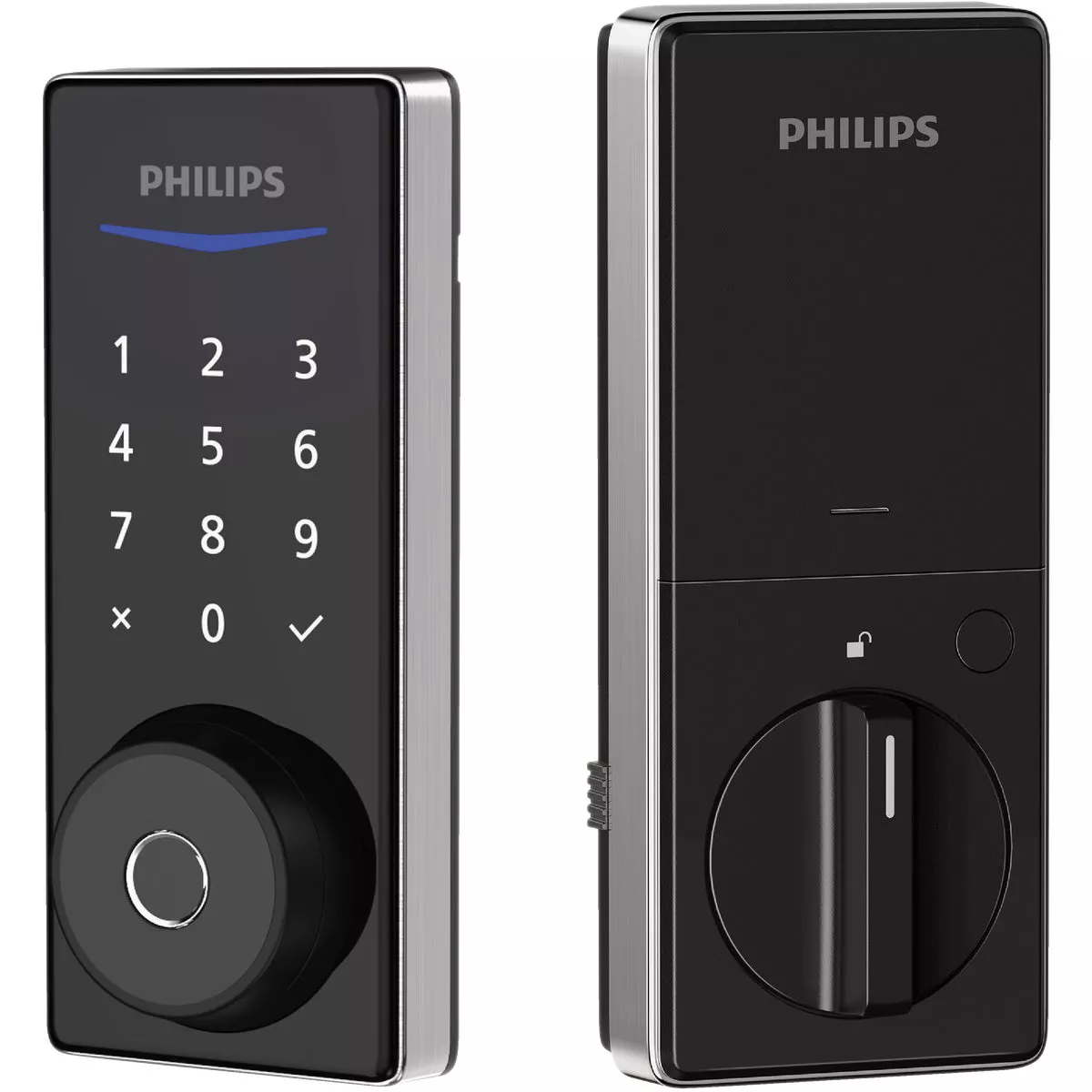 Philips Smart Lock Electronic Deadbolt, Satin Nickel - photo 3