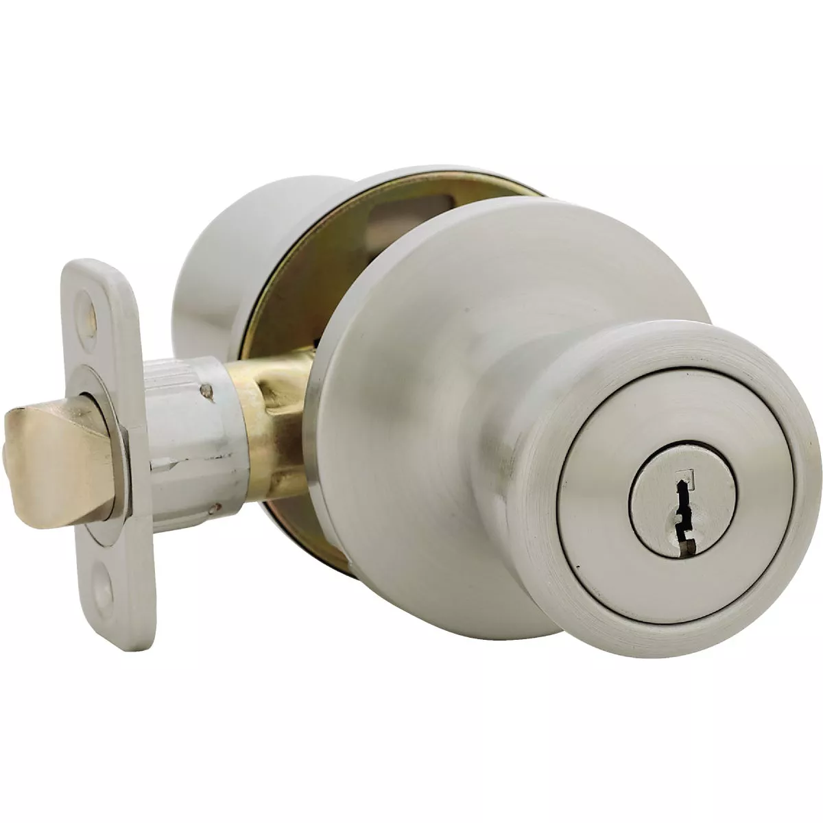 Steel Pro Satin Chrome Entry Door Knob - photo 3