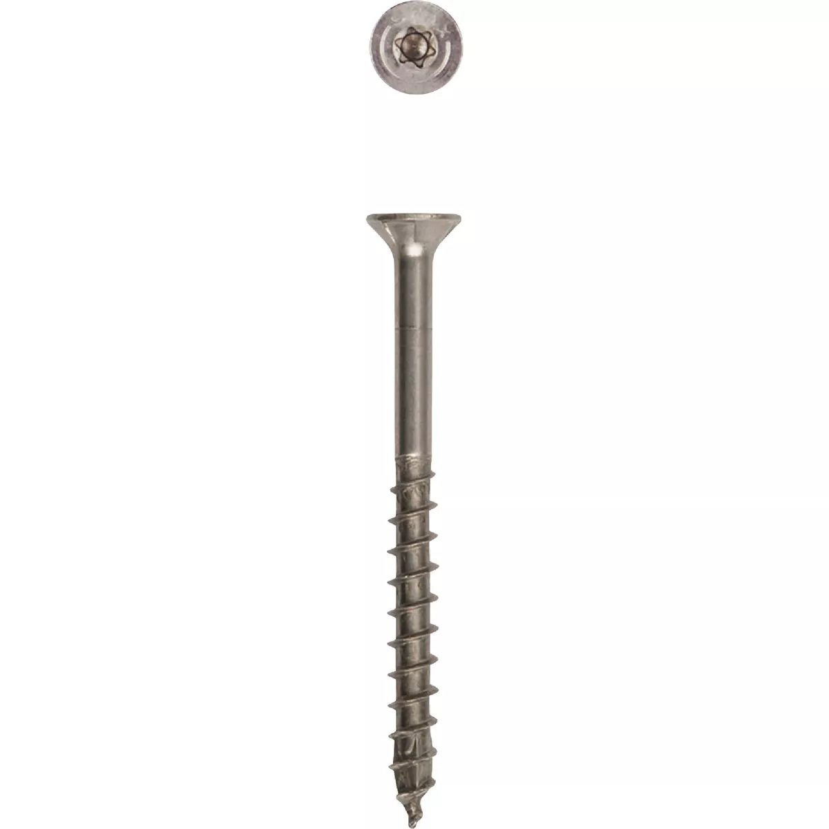 SPAX 10 x 2-1/2 In. Flat Head T-20+ 304 Stainless Steel (Exterior Rated) 1 Lb. (83-Count)